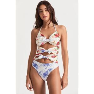 Loveshackfancy  Paladia One Piece Poolside Breeze Mix Size XL